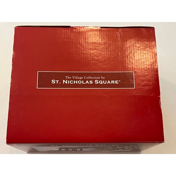 St. Nicholas Square Rapids Boat Rental Village Collection 2007 Holiday Decor - Picture 14 of 16